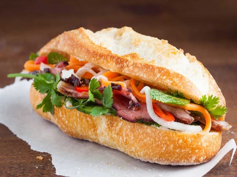 Banh mi at Banh Mi Ngon, Hanoi