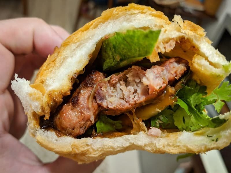 Banh mi at Banh Mi Nguyen Sieu, Hanoi