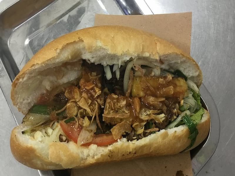 Banh mi at Banh Mi Pho Co, Hanoi