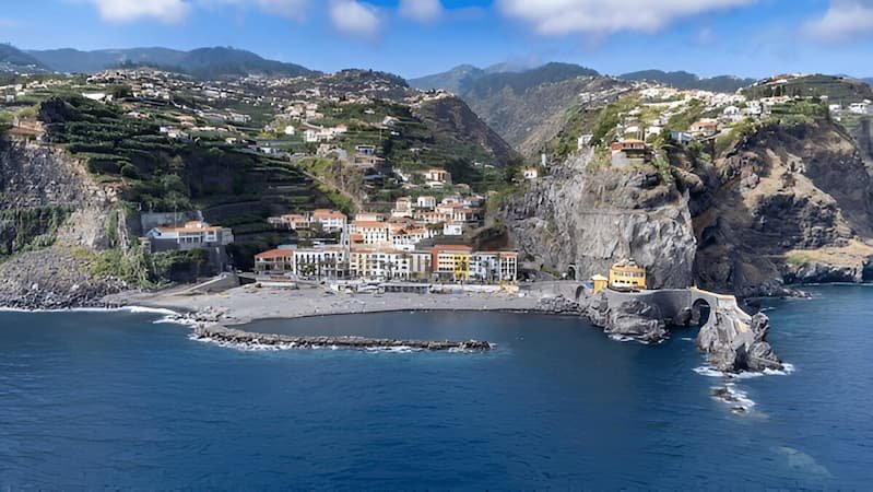 Ponta do Sol nomad village, a gem in the Best Cities in Portugal for Digital Nomads.