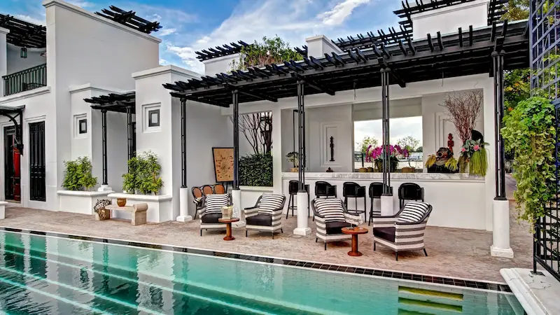 Siam Hotel Bangkok - Pool & Bathers Area