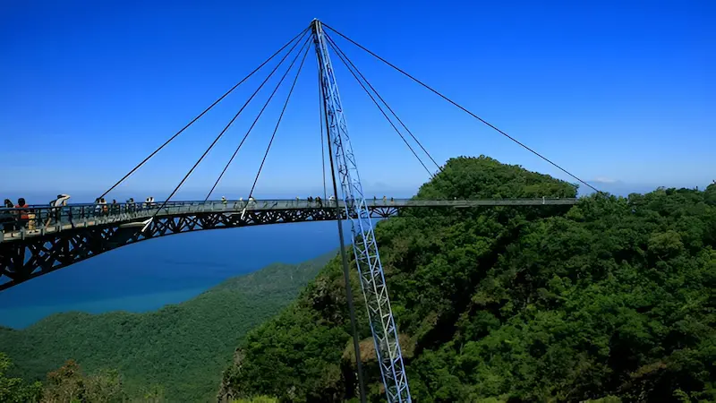 Langkawi Sky Bridge view on your 10-day Malaysia itinerary
