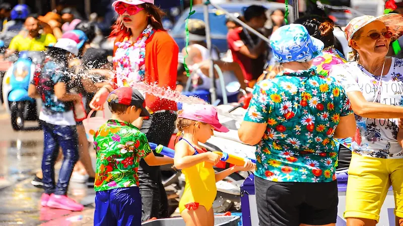 Songkran in Pattaya - A Global family Celebration