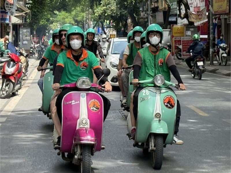 Vintage Vespa Food Tours, Hanoi