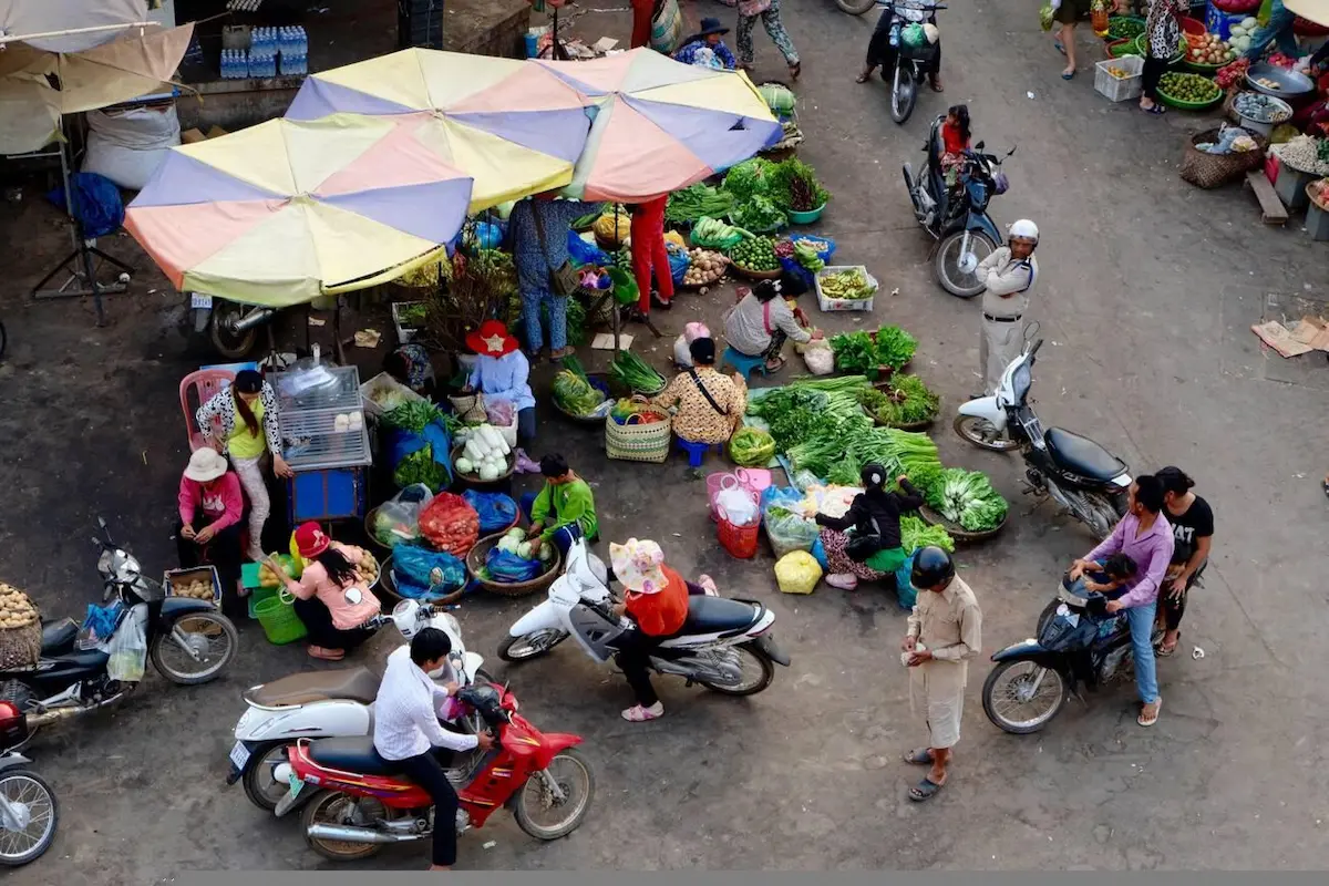 Kratie local market