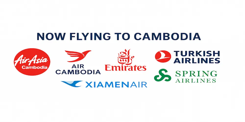 Airlines Flying to Cambodia