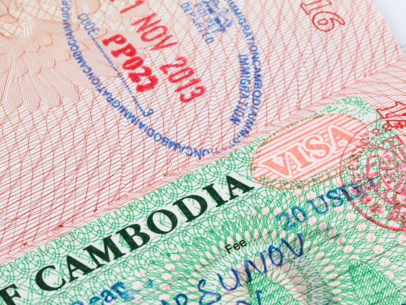 Phnom Penh airport visa on arrival Cambodia visa guide 2025